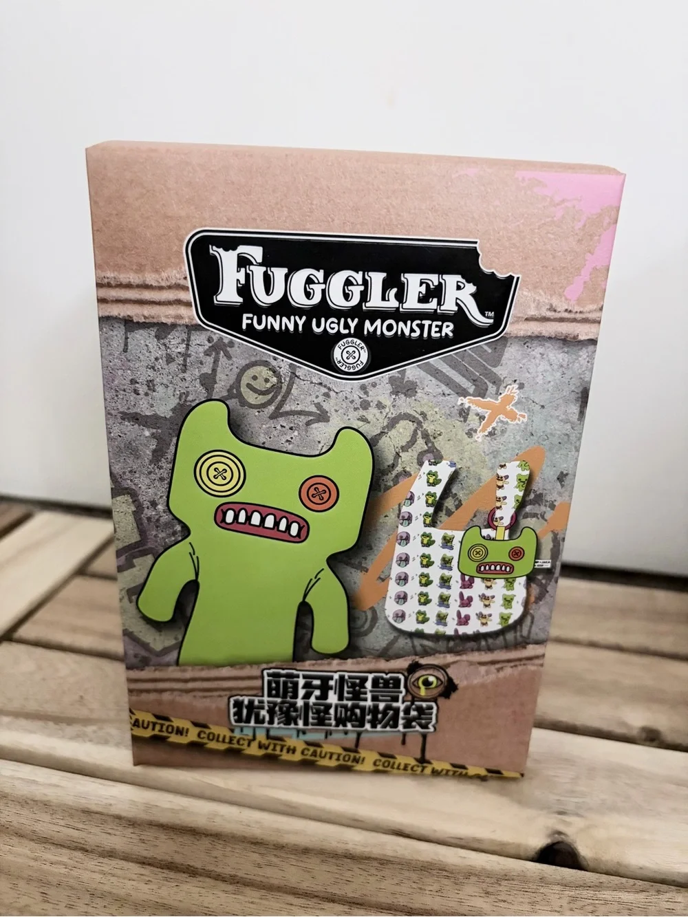 Fuggler Baby Pinkles Plush Tote Bag Charm – Pink by Fuggler